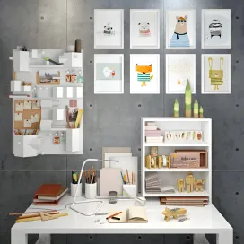 Decorative set of stationery